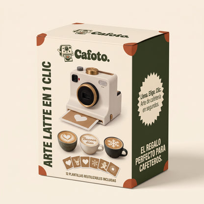 Cafoto Clic – Arte Latte en 1 Clic