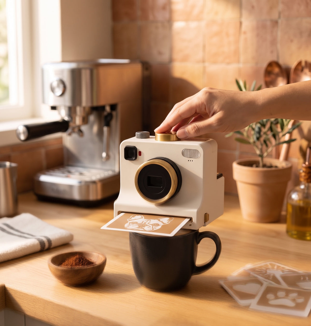 Cafoto Clic – Arte Latte en 1 Clic